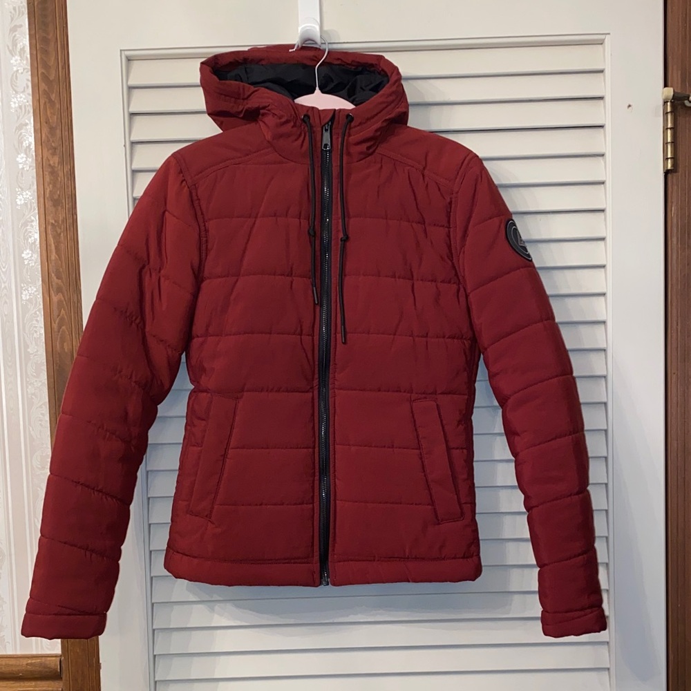American Giant Blizzard Full Zip Red